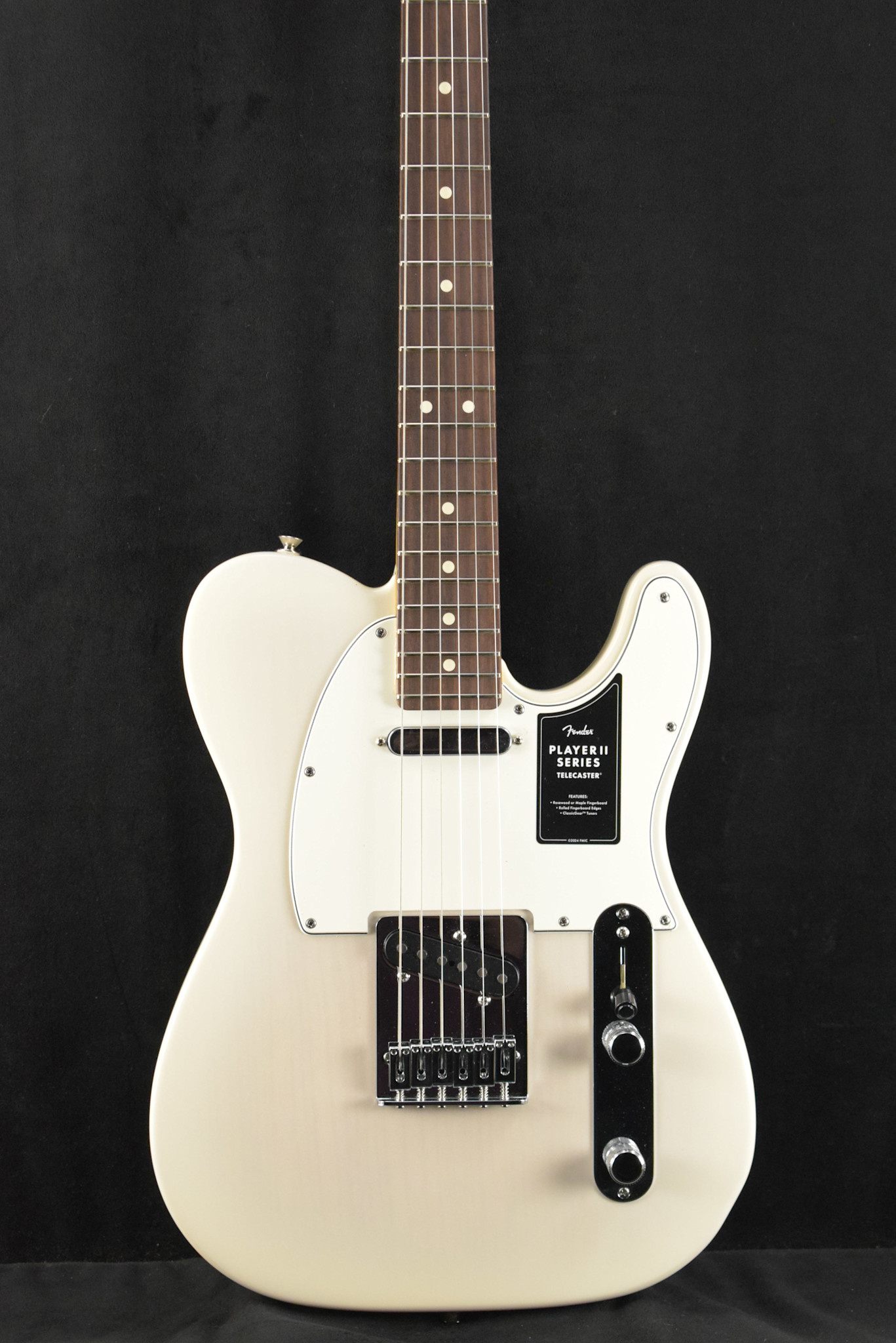Fender Fender Player II Telecaster White Blonde Rosewood Fingerboard