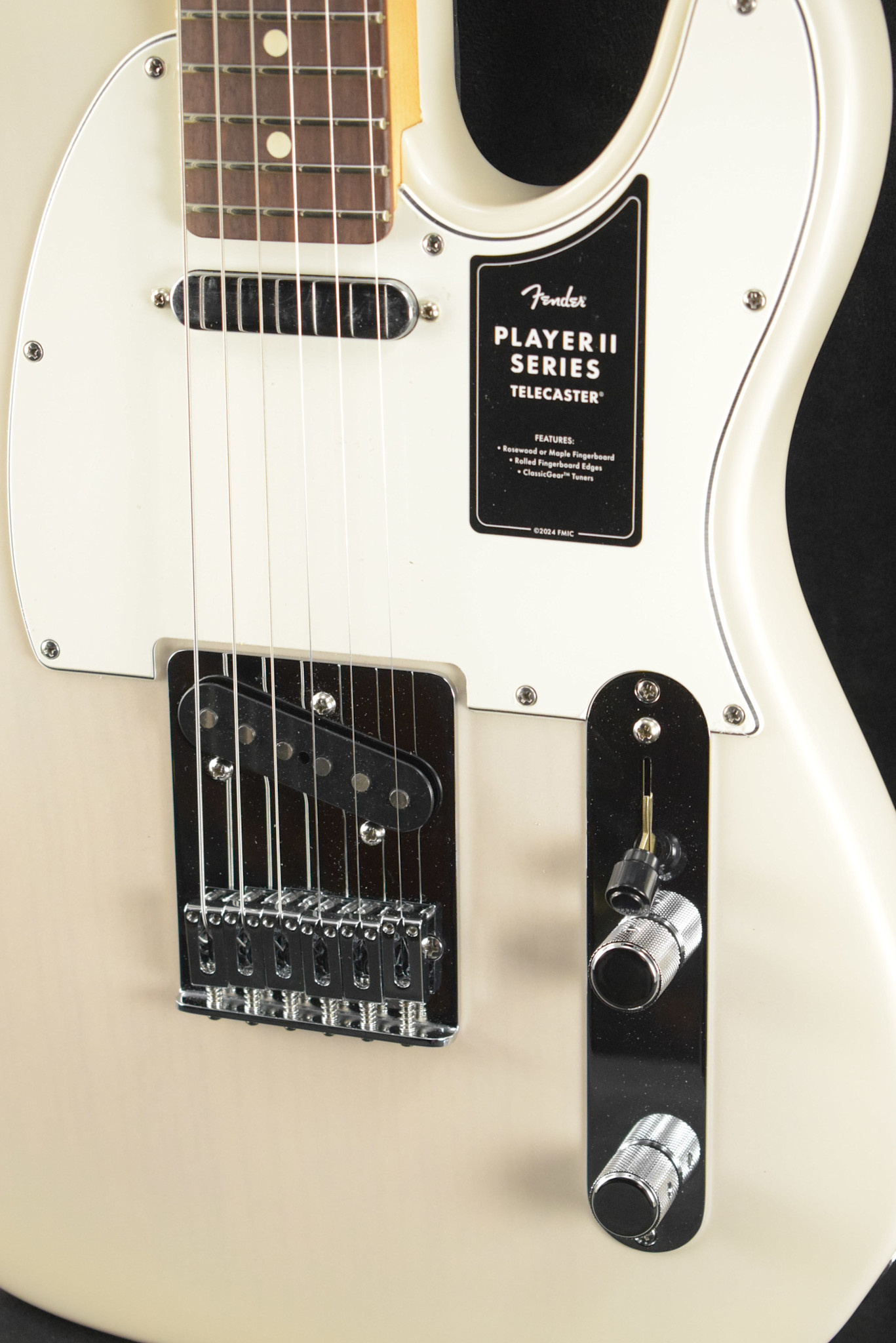Fender Fender Player II Telecaster White Blonde Rosewood Fingerboard