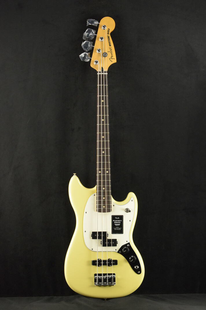 Fender Fender Player II Mustang Bass PJ Hialeah Yellow Rosewood Fingerboard