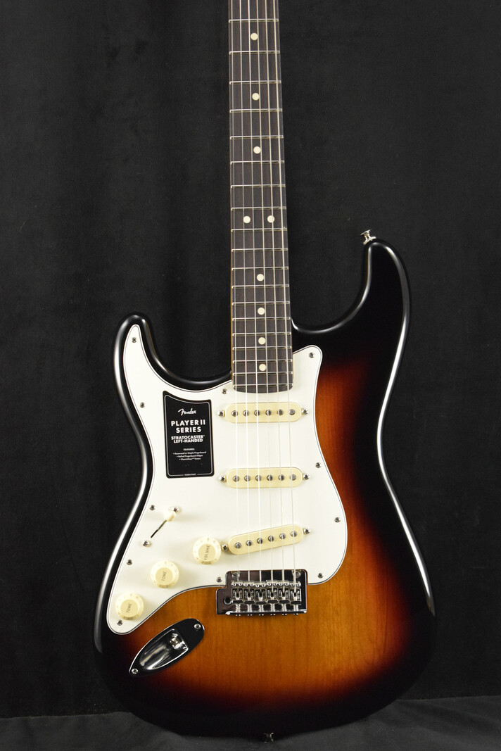 Fender Fender Player II Stratocaster Left-Hand 3-Color Sunburst Rosewood Fingerboard