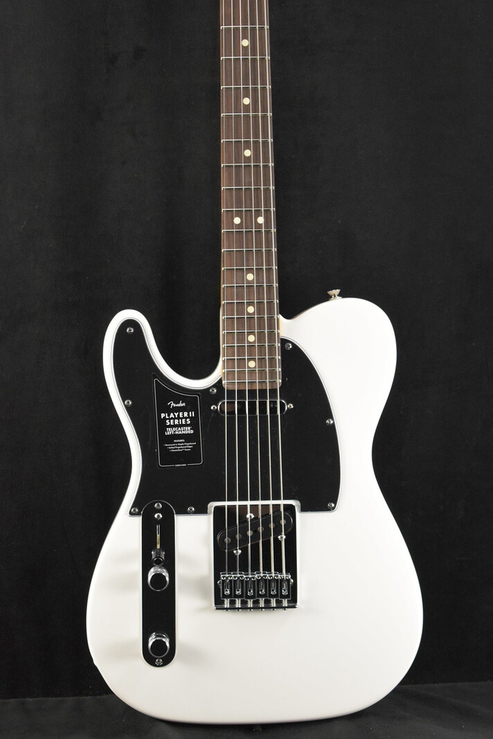 Fender Fender Player II Telecaster Left-Hand Polar White Rosewood Fingerboard