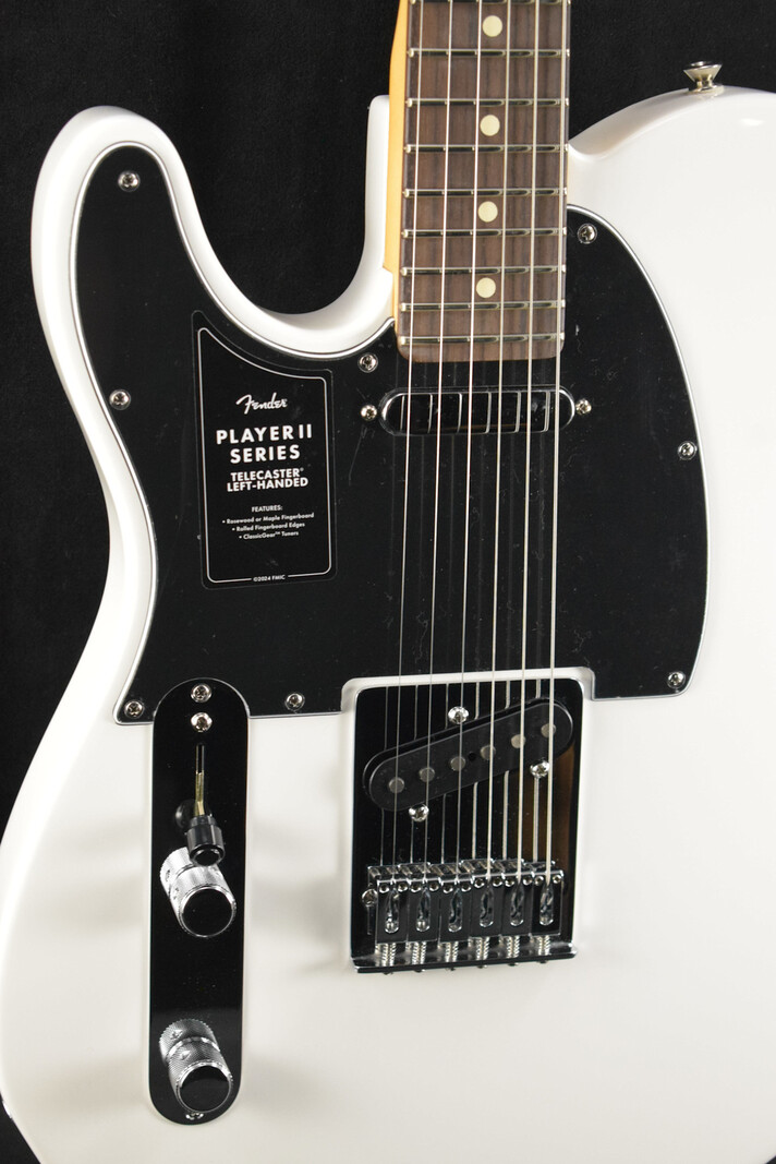 Fender Fender Player II Telecaster Left-Hand Polar White Rosewood Fingerboard
