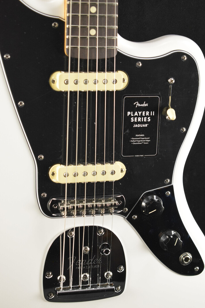 Fender Fender Player II Jaguar Polar White Rosewood Fingerboard