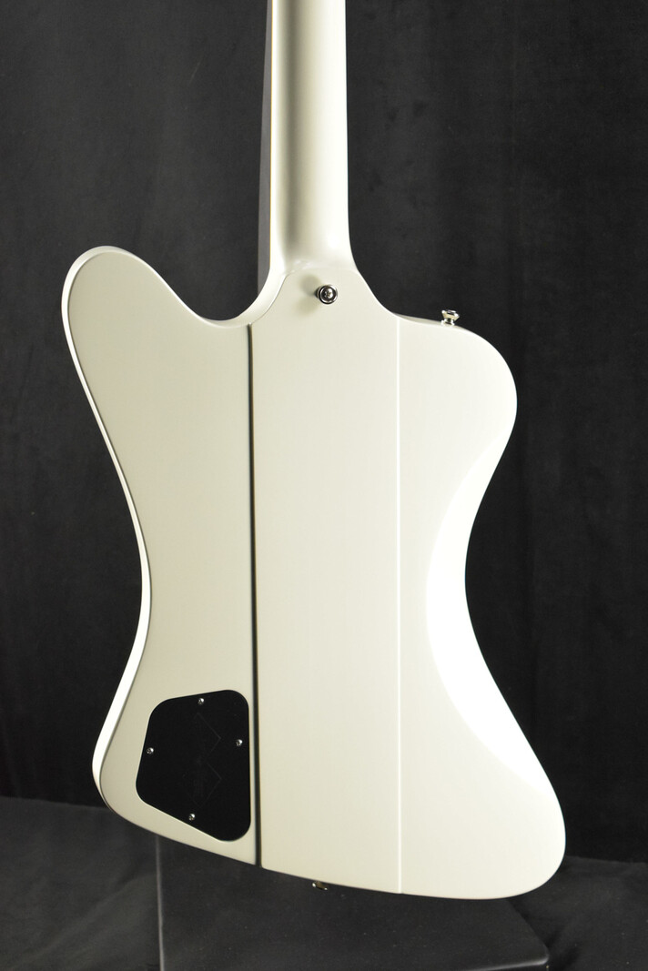 Epiphone Epiphone Inspired by Gibson Custom 1963 Firebird V Reissue With Maestro Vibrola Polaris White