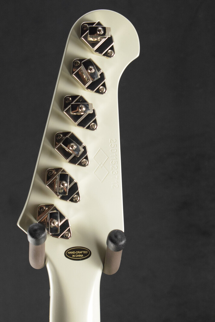 Epiphone Epiphone Inspired by Gibson Custom 1963 Firebird V Reissue With Maestro Vibrola Polaris White