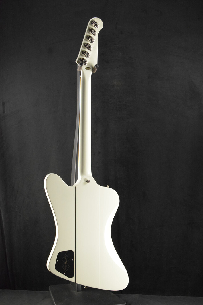 Epiphone Epiphone Inspired by Gibson Custom 1963 Firebird V Reissue With Maestro Vibrola Polaris White