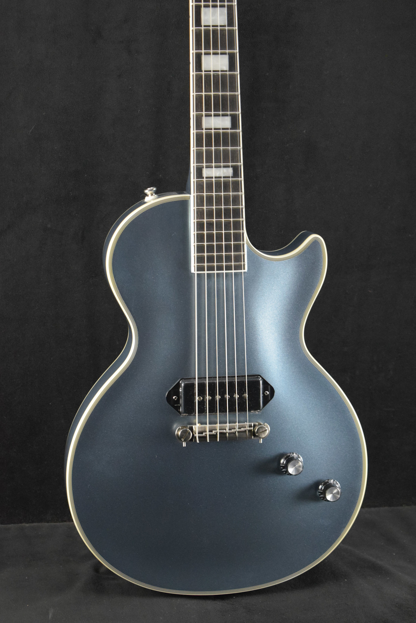 Epiphone Epiphone Jared James Nichols "Blues Power" Les Paul Custom Aged Pelham Blue