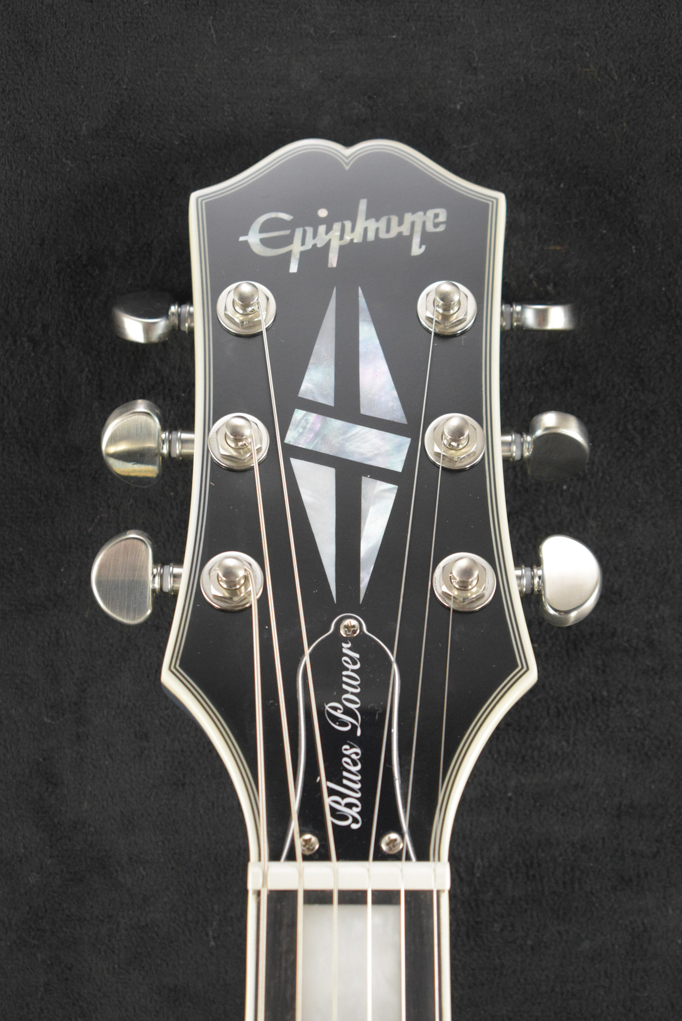 Epiphone Epiphone Jared James Nichols "Blues Power" Les Paul Custom Aged Pelham Blue