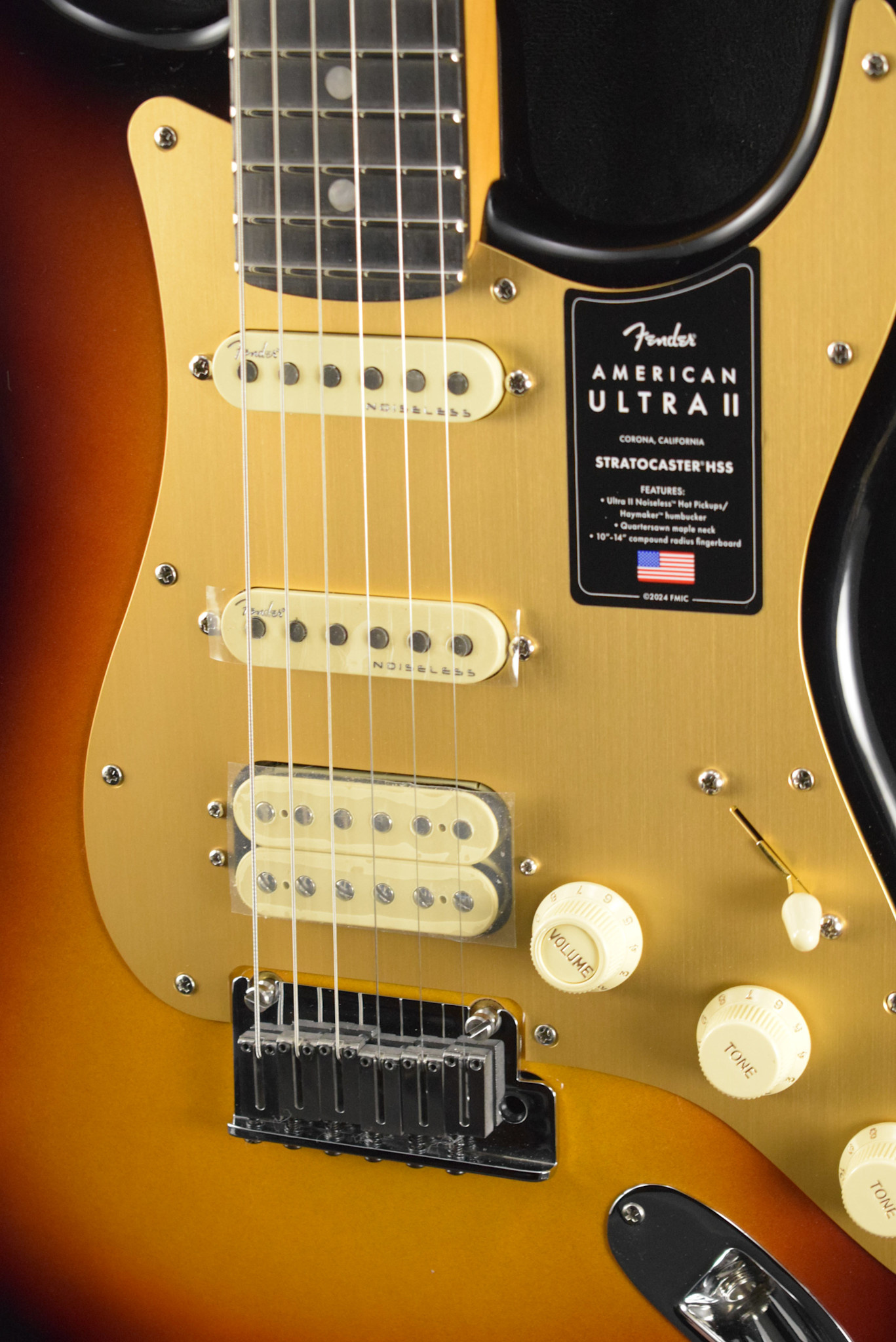 Fender Fender American Ultra II Stratocaster HSS Ultraburst Ebony Fingerboard