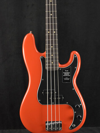 Fender Fender Player II Precision Bass Coral Red Rosewood Fingerboard
