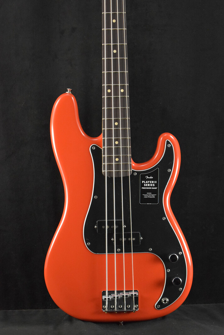Fender Fender Player II Precision Bass Coral Red Rosewood Fingerboard