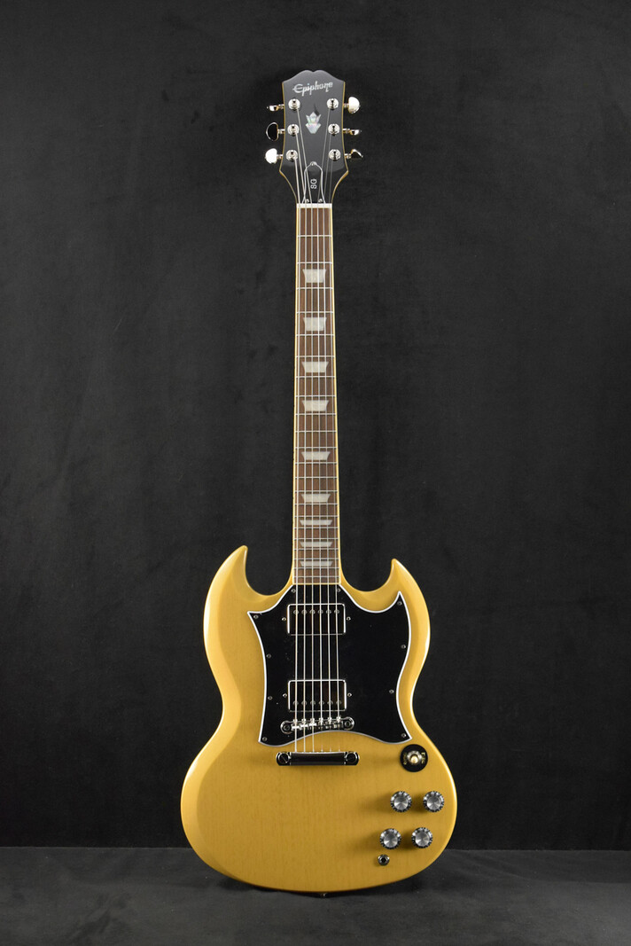 Epiphone Epiphone Inspired by Gibson SG Standard TV Yellow w/Gig Bag