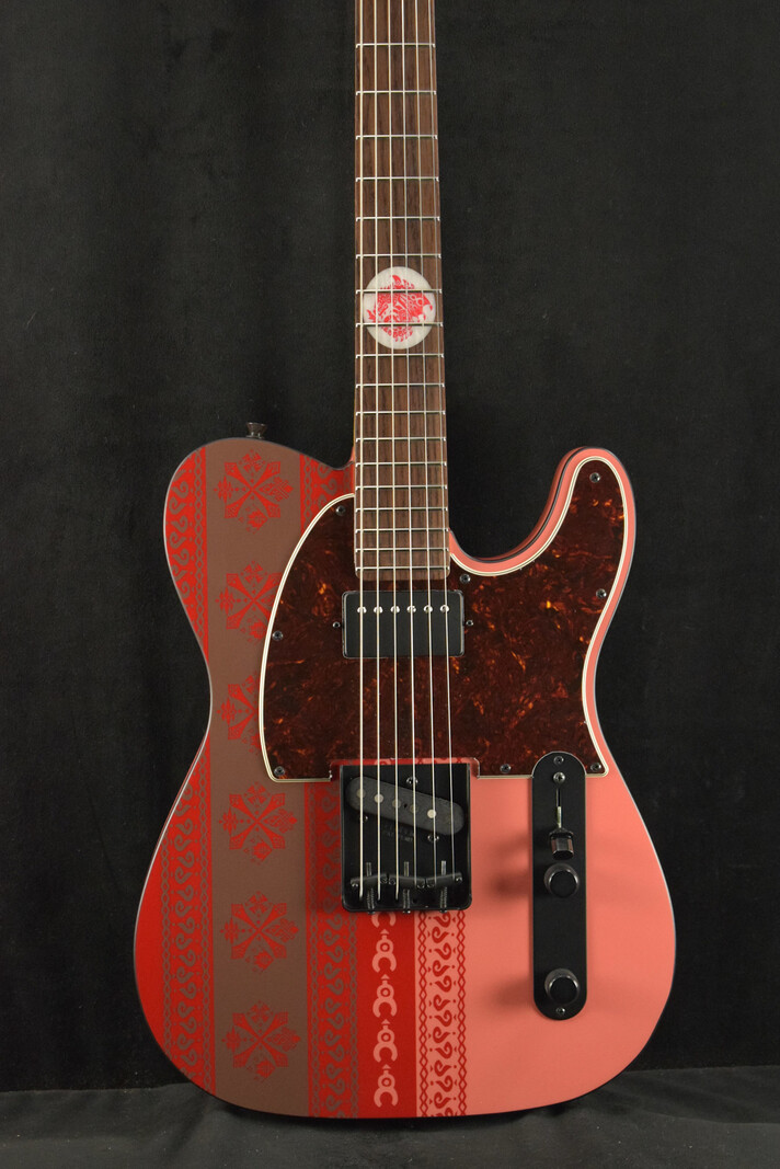 Fender Fender Monster Hunter Rathalos Telecaster Rathalos Red Rosewood Fingerboard