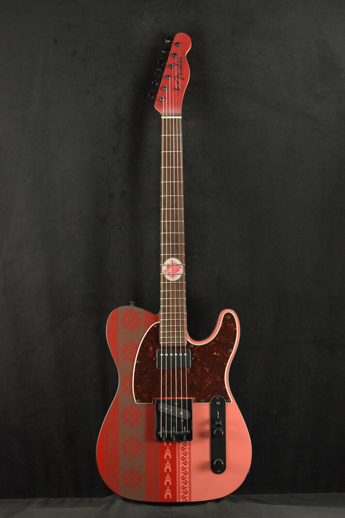 Fender Fender Monster Hunter Rathalos Telecaster Rathalos Red Rosewood Fingerboard