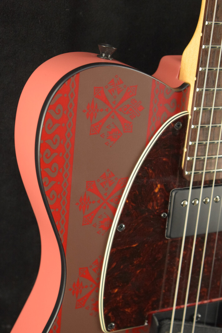 Fender Fender Monster Hunter Rathalos Telecaster Rathalos Red Rosewood Fingerboard