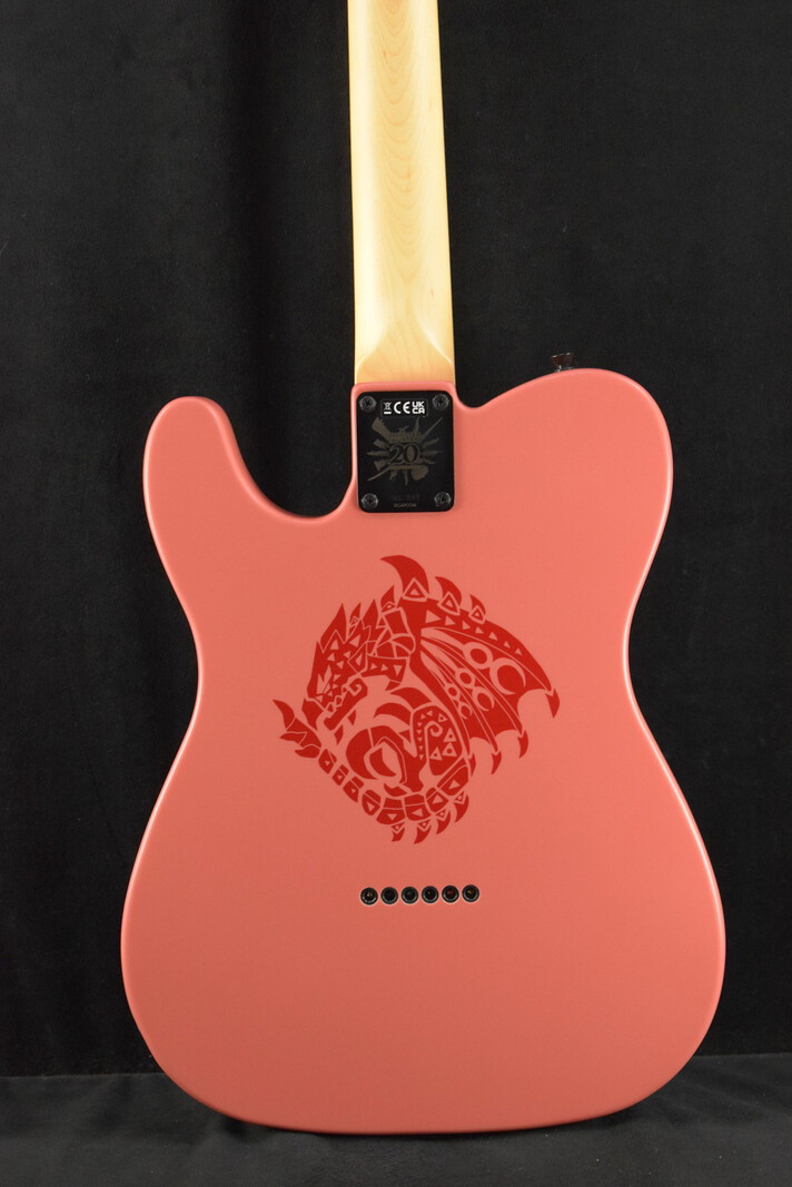 Fender Fender Monster Hunter Rathalos Telecaster Rathalos Red Rosewood Fingerboard