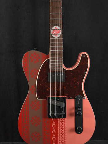 Fender Fender Monster Hunter Rathalos Telecaster Rathalos Red Rosewood Fingerboard