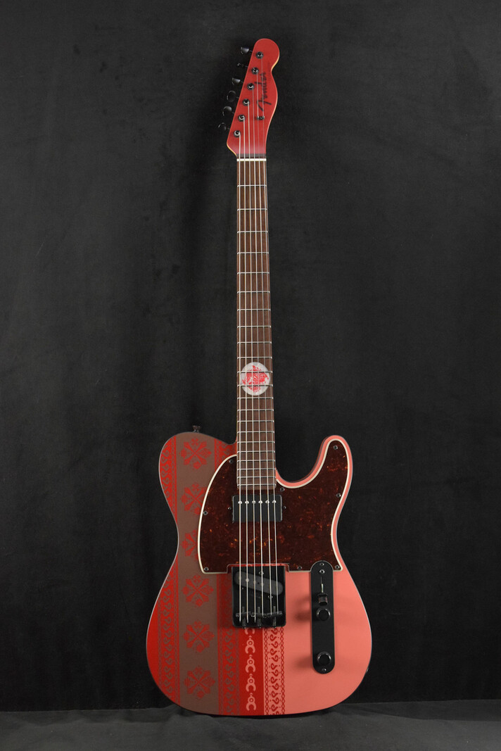 Fender Fender Monster Hunter Rathalos Telecaster Rathalos Red Rosewood Fingerboard