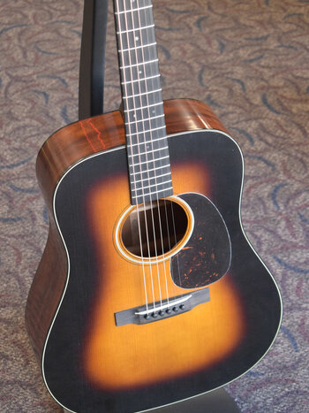 Martin Martin Custom Shop Dreadnought Sinker Mahogany/Adirondack Spruce VTS 1935 Sunburst
