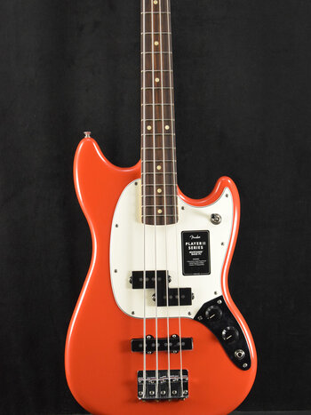 Fender Fender Player II Mustang Bass PJ Coral Red Rosewood Fingerboard