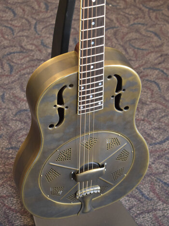 National National Style O  Resonator 12-Fret Antique Brass