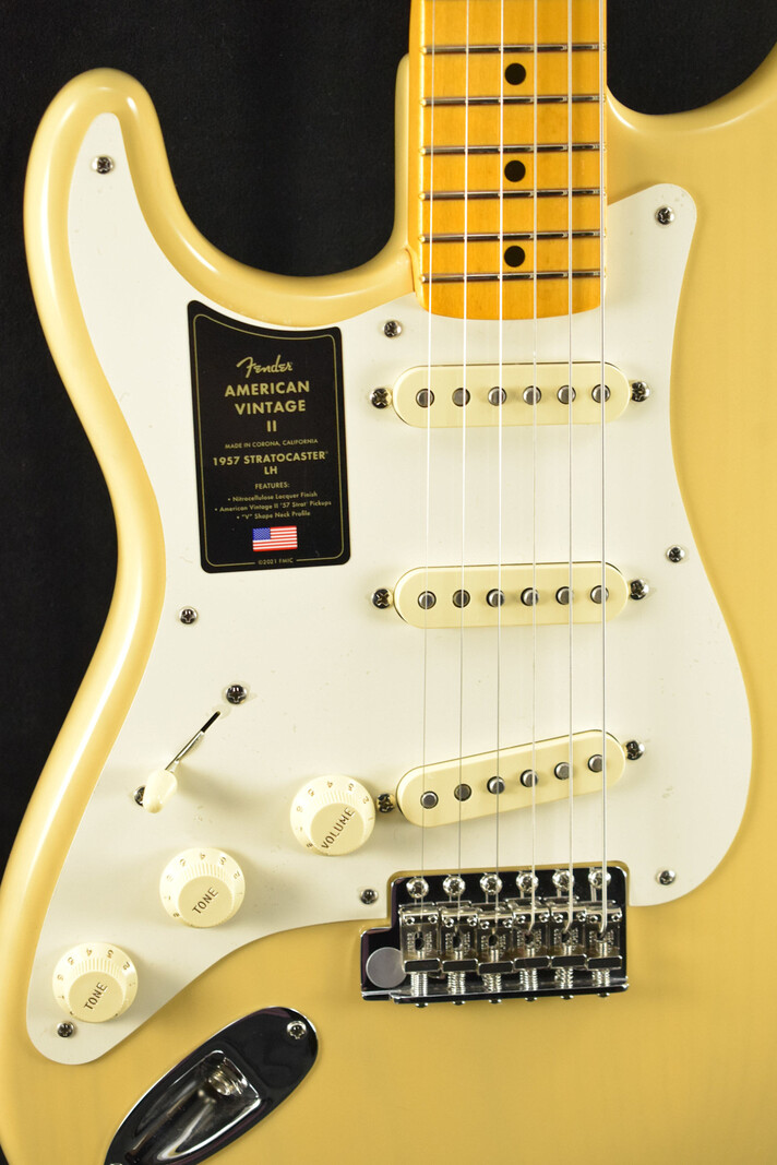Fender Fender American Vintage II 1957 Stratocaster Left-Hand Vintage Blonde Maple Fingerboard