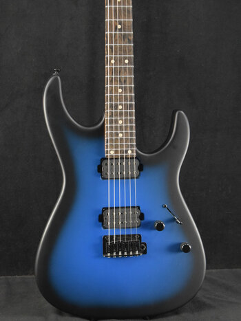 Tom Anderson Tom Anderson Angel Player Satin Voodoo Blue to Black Burst