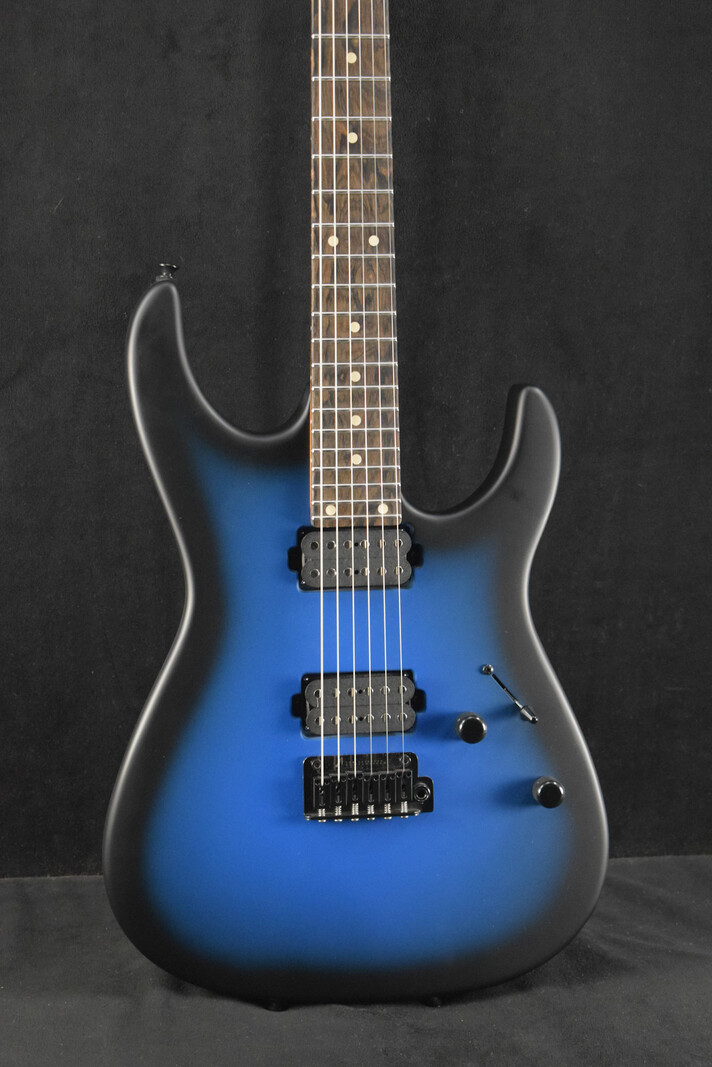 Tom Anderson Tom Anderson Angel Player Satin Voodoo Blue to Black Burst