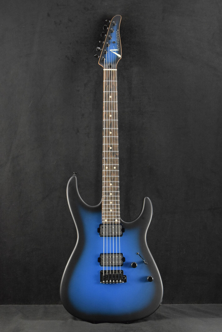 Tom Anderson Tom Anderson Angel Player Satin Voodoo Blue to Black Burst