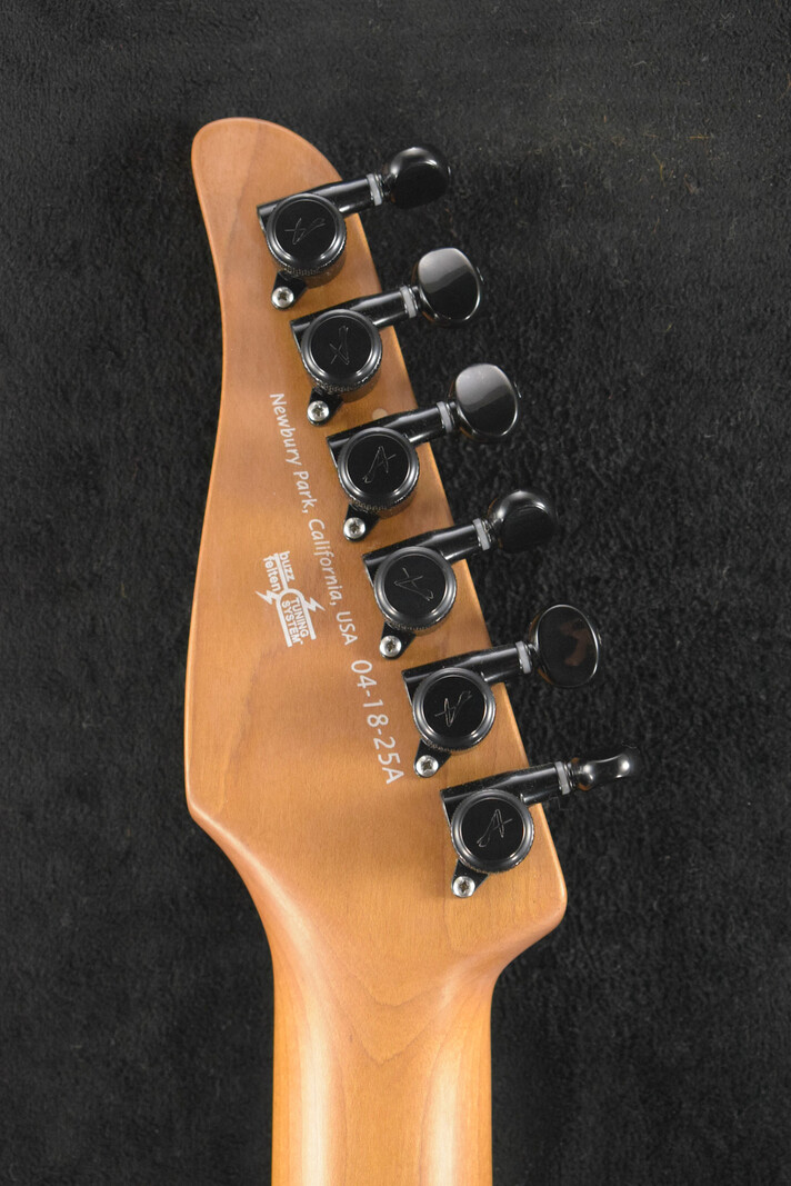 Tom Anderson Tom Anderson Angel Player Satin Voodoo Blue to Black Burst