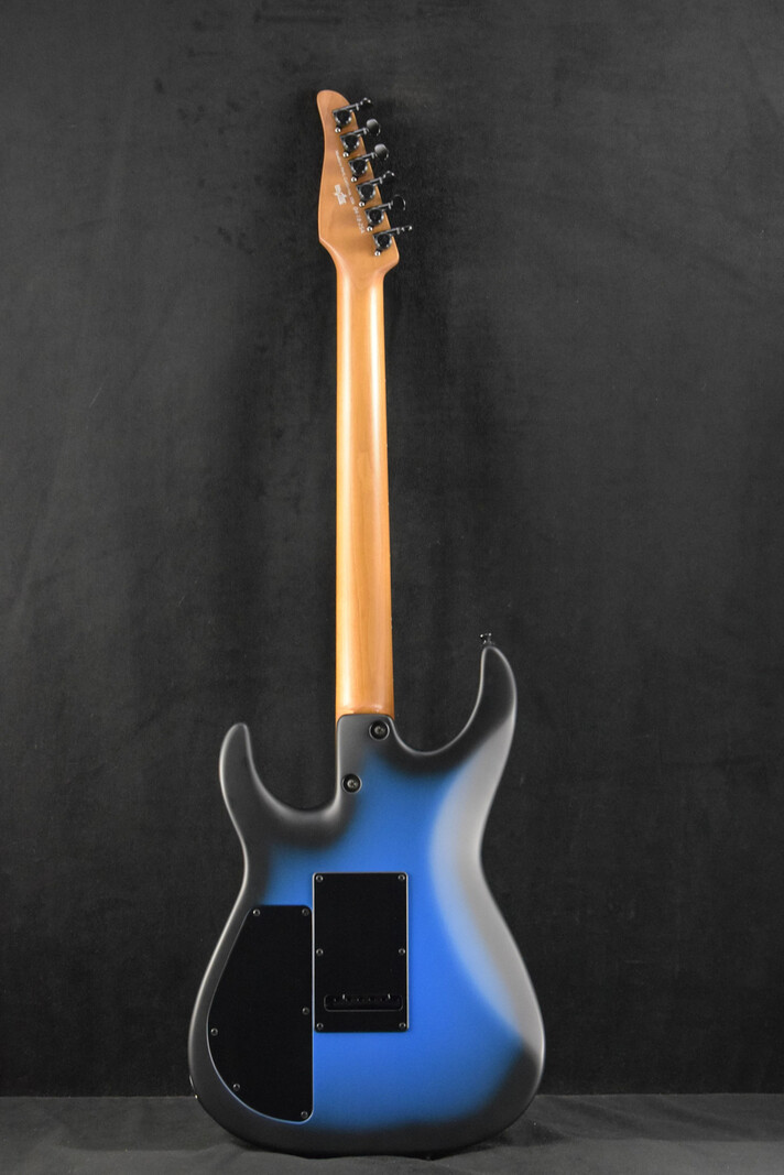 Tom Anderson Tom Anderson Angel Player Satin Voodoo Blue to Black Burst