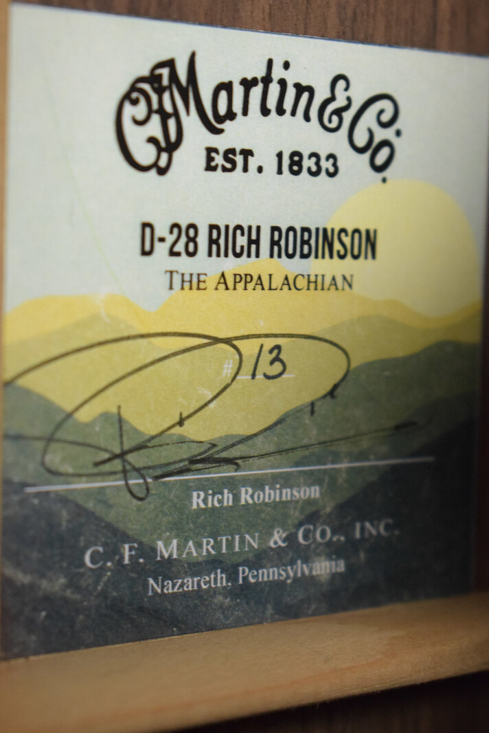 Martin Martin D-28 Rich Robinson Aged Natural