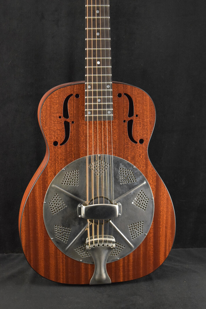 National National M14 Mahogany 14-Fret Single Cone Resonator