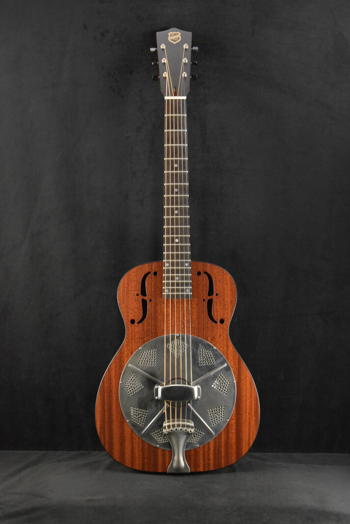 National National M14 Mahogany 14-Fret Single Cone Resonator