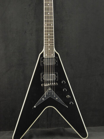 Epiphone Epiphone Dave Mustaine Flying V Custom Black Metallic