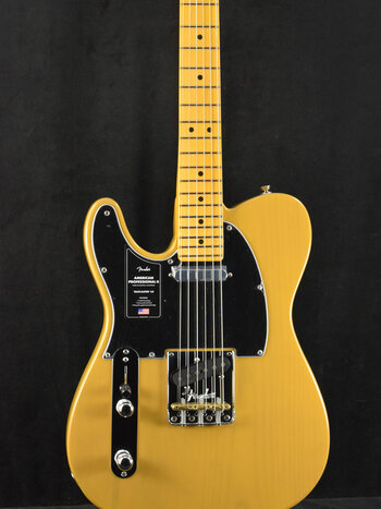 Fender Fender American Professional II Telecaster Left-Hand Butterscotch Blonde Maple Fingerboard