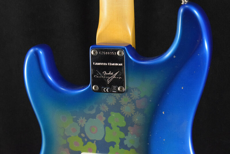 Fender Fender Limited Edition '68 Stratocaster Journeyman Relic with Closet Classic Hardware Blue Flower