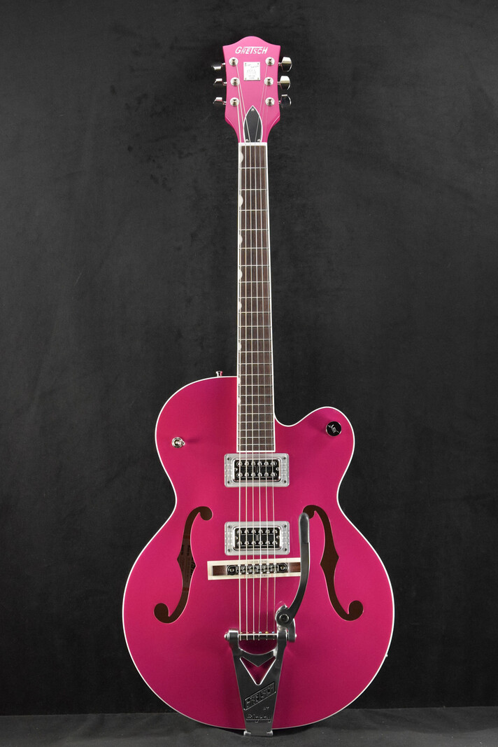 Gretsch Gretsch G6120T-HR Brian Setzer Signature Hot Rod Hollow Body with Bigsby Candy Magenta