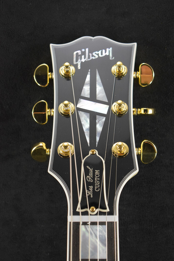 Gibson Gibson Custom Shop 1963 Les Paul SG Custom Reissue with Maestro Vibrola Classic White