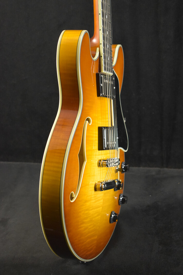 Eastman Eastman T484-GB 14" Thinline Seymour Duncan Goldburst Truetone Gloss