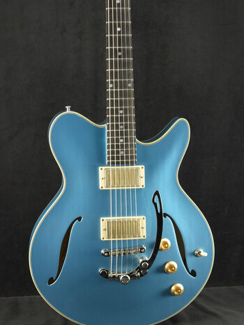 Eastman Eastman Romeo-LA 14" Thinline Celestine Blue Truetone Gloss