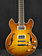 Eastman Eastman T184MX-GB All Solid Carved Series 14" Thinline Goldburst Truetone Gloss