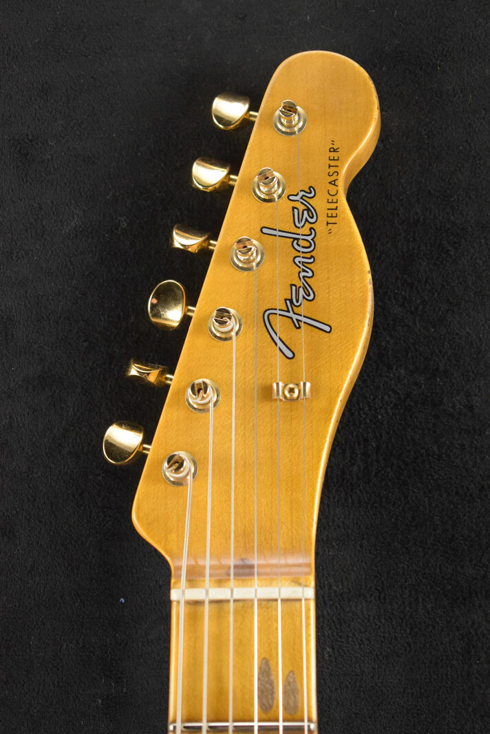 Fender Fender Limited Edition Hotshot Telecaster Relic Aged Natural Blonde 1-Piece Quartersawn Maple Neck