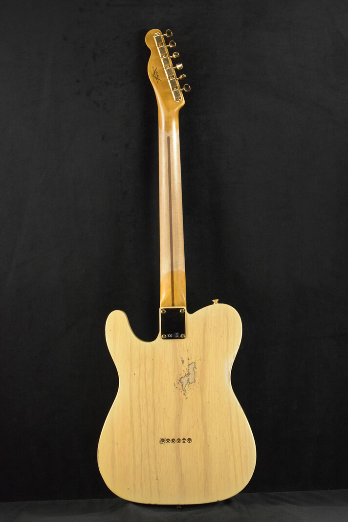 Fender Fender Limited Edition Hotshot Telecaster Relic Aged Natural Blonde 1-Piece Quartersawn Maple Neck