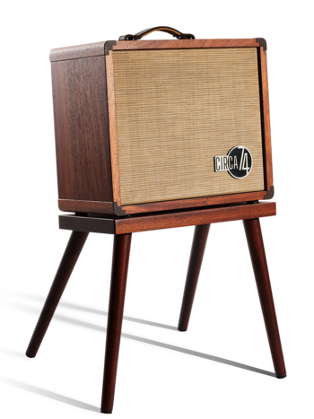 Taylor Taylor Circa 74 AV150-10 Vocal/Acoustic Guitar Amplifier Mahogany w/Stand