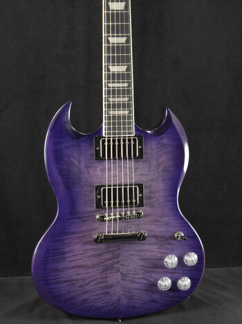 Epiphone Epiphone SG Modern Figured Purple Burst w/Gig Bag