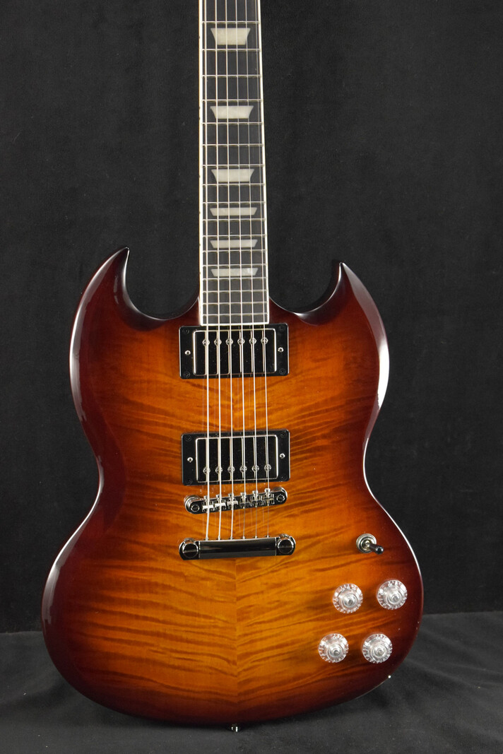 【おじゃ太郎】Epiphone SG Modern Figured Amazon.com: Epiphone SG Modern Figured, Purple Burst with