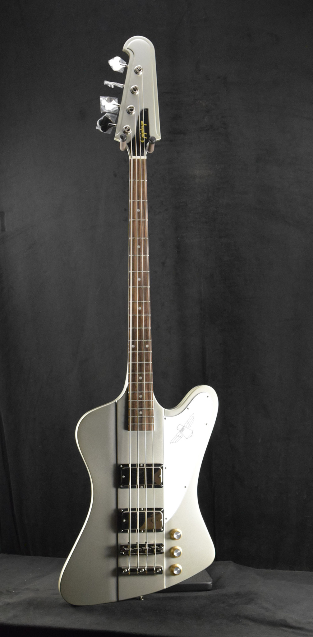 Epiphone Epiphone Thunderbird '64 Bass Guitar Silver Mist w/Gig Bag