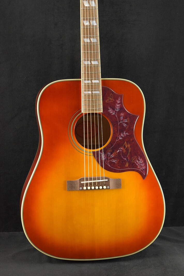 Epiphone Epiphone Inspired by Gibson Hummingbird Aged Cherry Sunburst Gloss