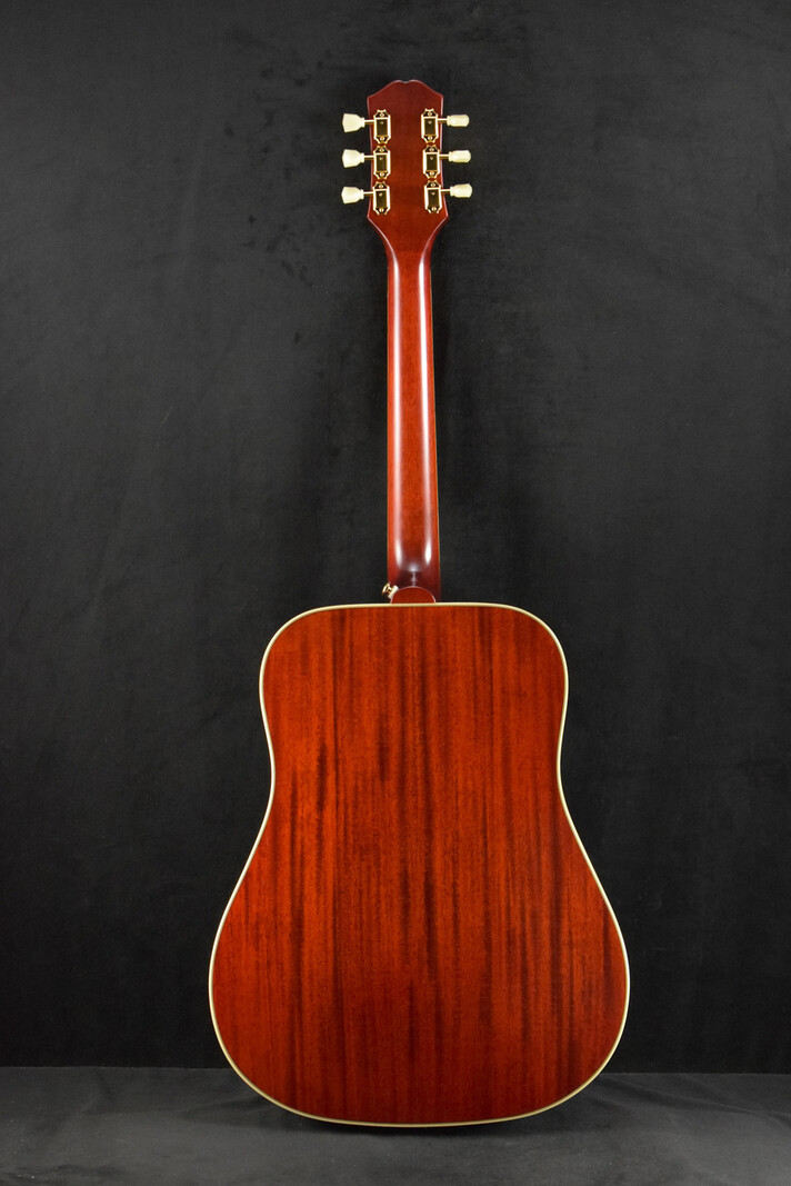 Epiphone Epiphone Inspired by Gibson Hummingbird Aged Cherry Sunburst Gloss